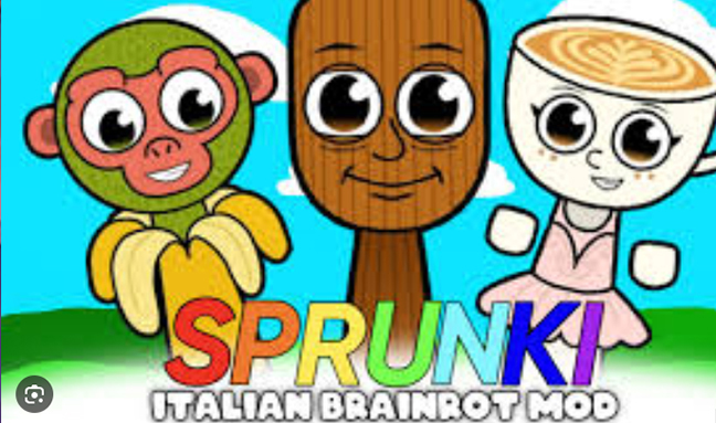 Sprunki Italian Brainrot Game Cover